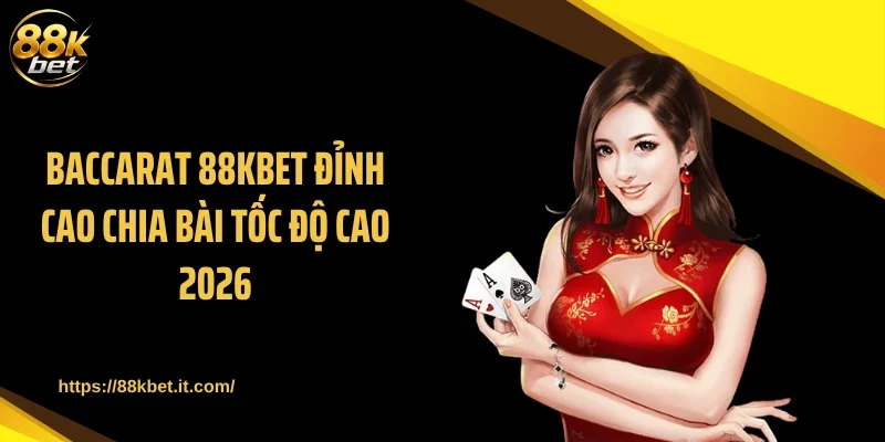 Baccarat 88KBET Đỉnh Cao Chia Bài Tốc Độ Cao 2026