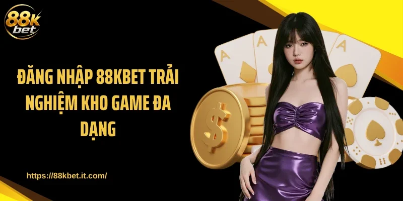 Đăng nhập 88KBET trải nghiệm kho game đa dạng
