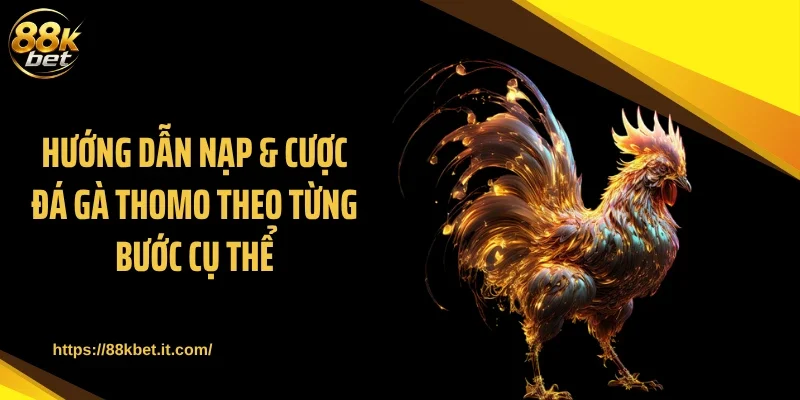 Hướng dẫn nạp & cược đá gà Thomo theo từng bước cụ thể